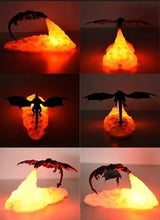 Carregar imagem no visualizador da galeria, Luminária Dragão De Fogo - Guerra Dos Tronos Game Of Thrones
