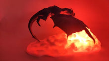 Carregar imagem no visualizador da galeria, Luminária Dragão De Fogo - Guerra Dos Tronos Game Of Thrones