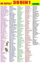 Carregar imagem no visualizador da galeria, Cartucho 369 Jogos de Game Boy Advace em 1