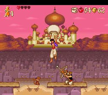 Carregar imagem no visualizador da galeria, Cartucho Aladdin para Super Nintendo