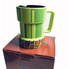 Carregar imagem no visualizador da galeria, Caneca de Café Cano do Super Mario