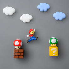 Carregar imagem no visualizador da galeria, Imãs de geladeira do Super Mario