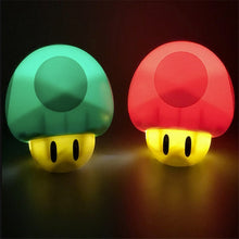 Carregar imagem no visualizador da galeria, Luminaria Gamer Retrô Mario Mushroom, Estrela e Bloco de interrogação