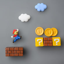 Carregar imagem no visualizador da galeria, Imãs de geladeira do Super Mario