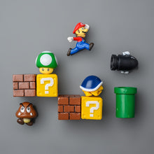 Carregar imagem no visualizador da galeria, Imãs de geladeira do Super Mario