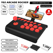 Carregar imagem no visualizador da galeria, Controle Arcade Joystick para PS4/PS3/Xbox One/Switch OLED/Android/iOS Sem Fio
