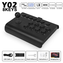 Carregar imagem no visualizador da galeria, Controle Arcade Joystick para PS4/PS3/Xbox One/Switch OLED/Android/iOS Sem Fio
