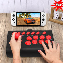 Carregar imagem no visualizador da galeria, Controle Arcade Joystick para PS4/PS3/Xbox One/Switch OLED/Android/iOS Sem Fio
