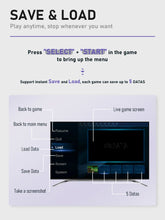 Carregar imagem no visualizador da galeria, Super Nintendo Retro com 4800 de Snes e Nes + 2 controles sem fio
