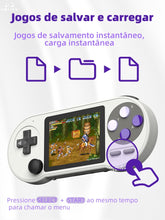 Carregar imagem no visualizador da galeria, Super Nintendo Portátil com 10.000 Jogos
