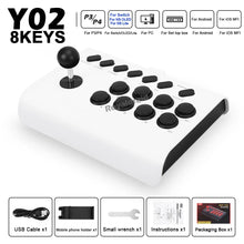 Carregar imagem no visualizador da galeria, Controle Arcade Joystick para PS4/PS3/Xbox One/Switch OLED/Android/iOS Sem Fio
