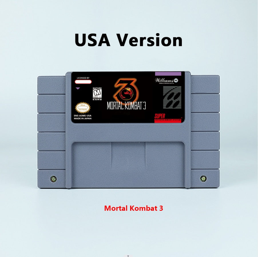Mortal kombat 1, 2 e 3 Para Snes – lojajogosantigosenerdices