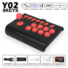 Carregar imagem no visualizador da galeria, Controle Arcade Joystick para PS4/PS3/Xbox One/Switch OLED/Android/iOS Sem Fio
