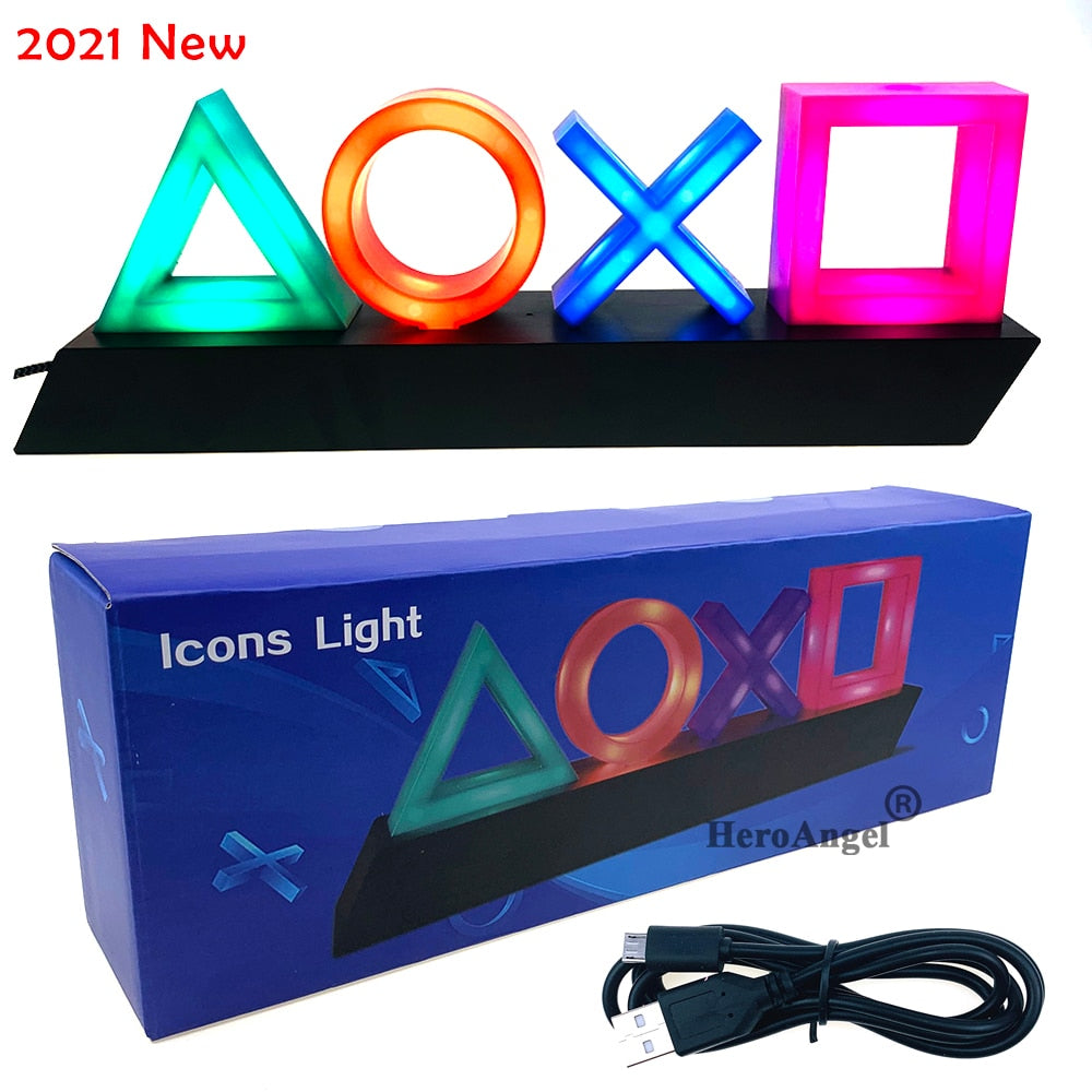 Luminária Playstation LED RGB