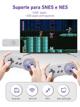 Carregar imagem no visualizador da galeria, Super Nintendo Retrô 4K com + de 4800 Jogos
