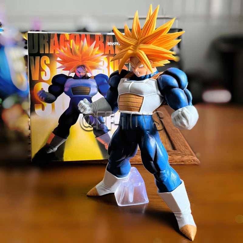 Action Figure Anime Dragon Ball Trunks Figura Super Saiyan Brinquedo  Periférico Clássico De Desenho Animado - Escorrega o Preço