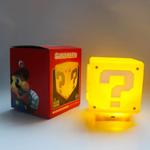 Carregar imagem no visualizador da galeria, Luminaria Gamer Retrô Mario Mushroom, Estrela e Bloco de interrogação
