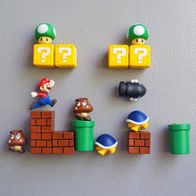 Carregar imagem no visualizador da galeria, Imãs de geladeira do Super Mario
