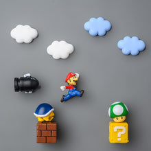 Carregar imagem no visualizador da galeria, Imãs de geladeira do Super Mario
