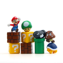 Carregar imagem no visualizador da galeria, Imãs de geladeira do Super Mario
